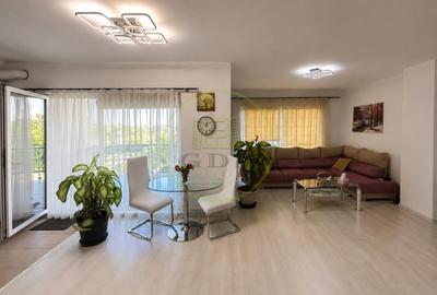 Apartament cu 2 camere semidecomandat, mobilat în Băneasa