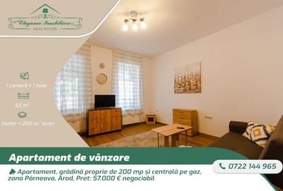 Garsonieră nedecomandată, mobilată în Pârneava