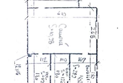 Apartament cu 2 camere semidecomandat în Central