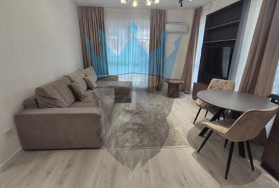 Apartament cu 2 camere semidecomandat, mobilat în Otopeni
