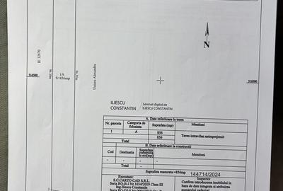 Teren de 856 mp, în Exterior Vest - 2