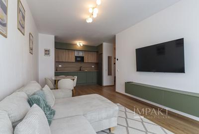 Apartament cu 2 camere semidecomandat, mobilat în Bulgaria