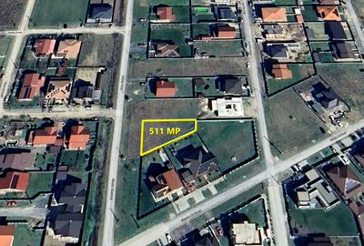 Teren Construcții intravilan de 511 mp, în Moșnița Nouă - 1