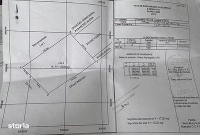 Teren de 17220 mp, în Vidra