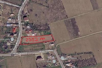 Teren de 2532 mp, în Blidari (Cârligele)