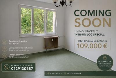 Apartament cu 3 camere semidecomandat în Drumul Taberei - 1