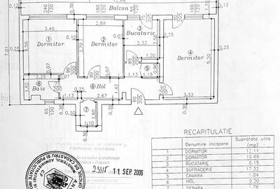 Apartament cu 3 camere decomandat în Central - 2