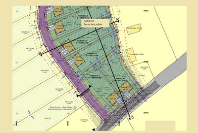 Teren Construcții intravilan de 1000 mp, în Pădureni (Chinteni) - 3