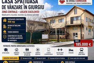 Casă cu Teren 404 Mp în Central