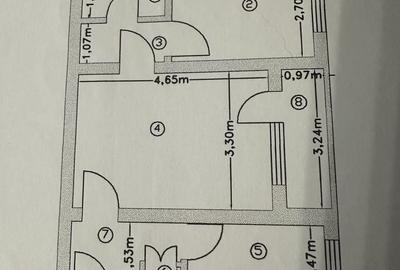 Apartament cu 2 camere semidecomandat în Rolast - 2