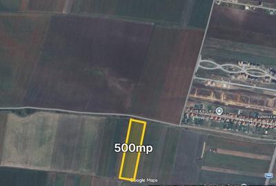 Teren de 500 mp, în Șura Mică