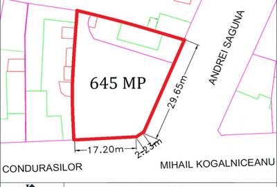Teren de 645 mp, în Pârneava - 2