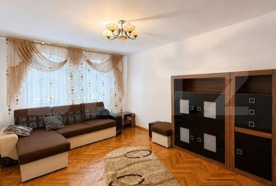 Apartament cu 2 camere decomandat, mobilat în Central