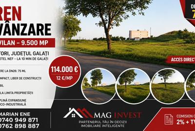 Teren Construcții intravilan de 9500 mp, în Tulucești - 1