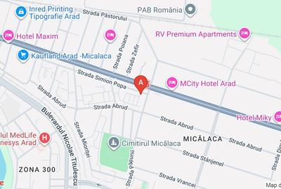 Apartament cu 2 camere semidecomandat, mobilat în Micălaca
