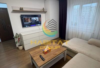 Apartament cu 2 camere semidecomandat, mobilat în Brâncoveanu