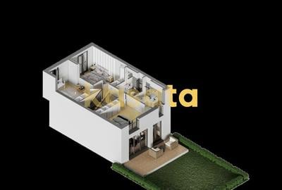 Duplex cu 4 camere cu Canalizare în Ștefăneștii de Jos - 3