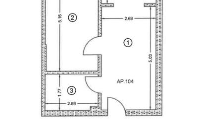 Apartament cu 2 camere semidecomandat în Berceni - 1