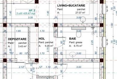 Apartament cu 3 camere în Moșnița Nouă - 4
