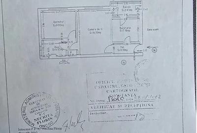 Apartament cu 2 camere semidecomandat în Poarta 6