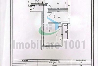 Apartament cu 3 camere în Vasile Alecsandri - 3