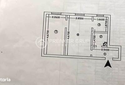 Apartament cu 2 camere nedecomandat în Tătărași