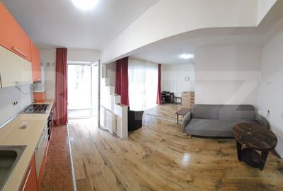Apartament cu 2 camere semidecomandat, mobilat în Florești