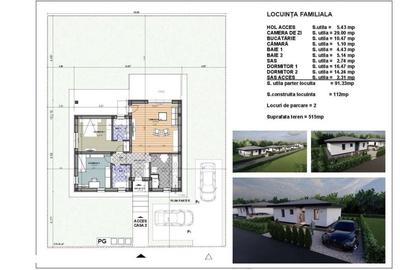 Casă cu 2 camere cu Teren 530 Mp în Recea - 2