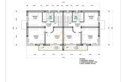 Duplex cu 4 camere cu Teren 330 Mp în Sud-Vest - 28