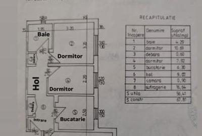 Apartament cu 3 camere decomandat în Mihai Bravu - 2