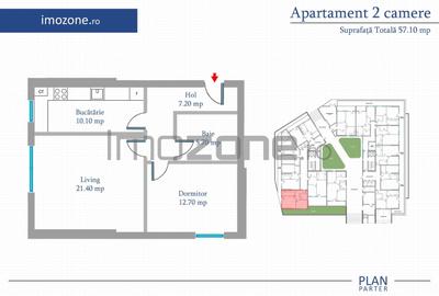 Apartament cu 3 camere decomandat în Păcii - 18