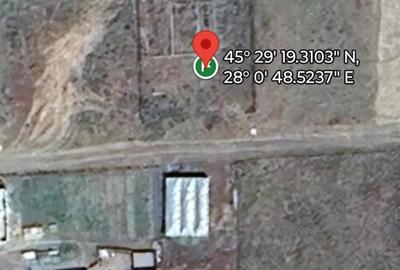 Teren de 500 mp, în Exterior Vest