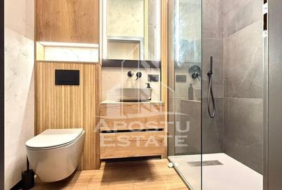 Penthouse cu 4 camere semidecomandat, mobilat în Dumbrăvița - 16