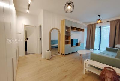 Apartament cu 2 camere semidecomandat, mobilat în Tineretului