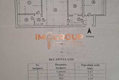 Apartament cu 3 camere în Tătărași - 1