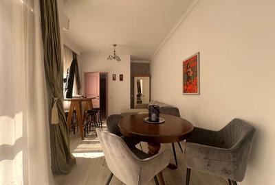 Apartament cu 2 camere decomandat, mobilat în P-ța Ovidiu