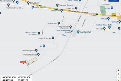 Teren de 13850 mp, în Centura Vest
