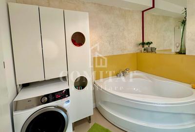 Apartament cu 2 camere semidecomandat, mobilat în Florești - 7