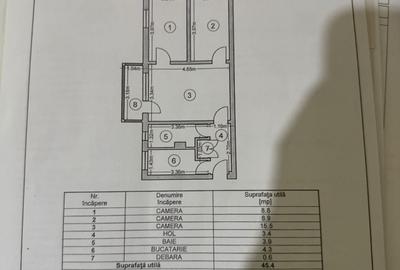 Apartament cu 3 camere semidecomandat în Brătianu - 8
