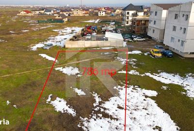 Teren de 786 mp, în Rahova - 3