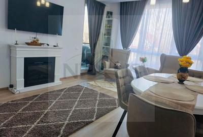 Apartament cu 2 camere decomandat, mobilat în Sud