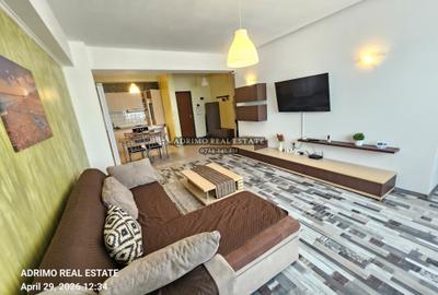 Apartament cu 2 camere semidecomandat, mobilat în Tomis Nord