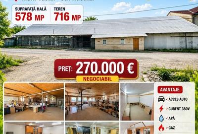 Spațiu industrial, de 549 mp, în Central
