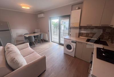 Apartament cu 2 camere semidecomandat, mobilat în Dâmbul Rotund