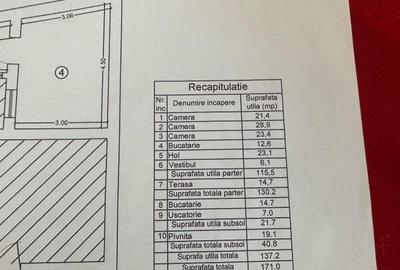 Casă individuală cu 3 camere cu Canalizare în Dacia - 8