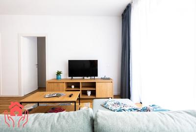 Apartament cu 2 camere semidecomandat, mobilat în Băneasa - 6