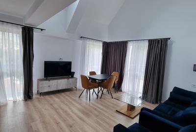 Penthouse cu 3 camere semidecomandat, mobilat în Moroieni - 2
