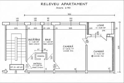 Apartament cu 2 camere semidecomandat în Central - 4