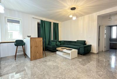 Apartament cu 2 camere semidecomandat, mobilat în Giroc
