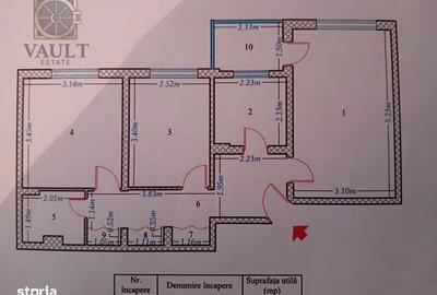 Apartament cu 3 camere decomandat, mobilat în Sălăjan - 2